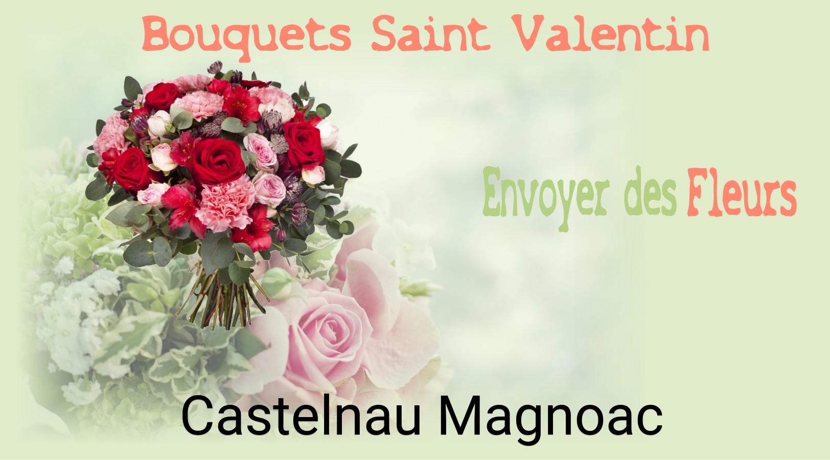 Roses de Saint-Valentin livrées à Castelnau-Magnoac